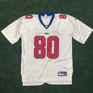 VTG NFL Reebok On Field New York Giants Jeremy Shockey #80 Jersey Men L